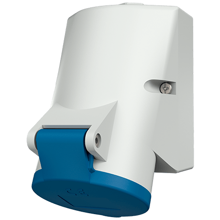 Wall mounted receptacle 1723
