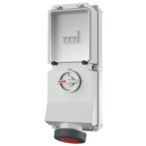 Wall mounted receptacle 7242